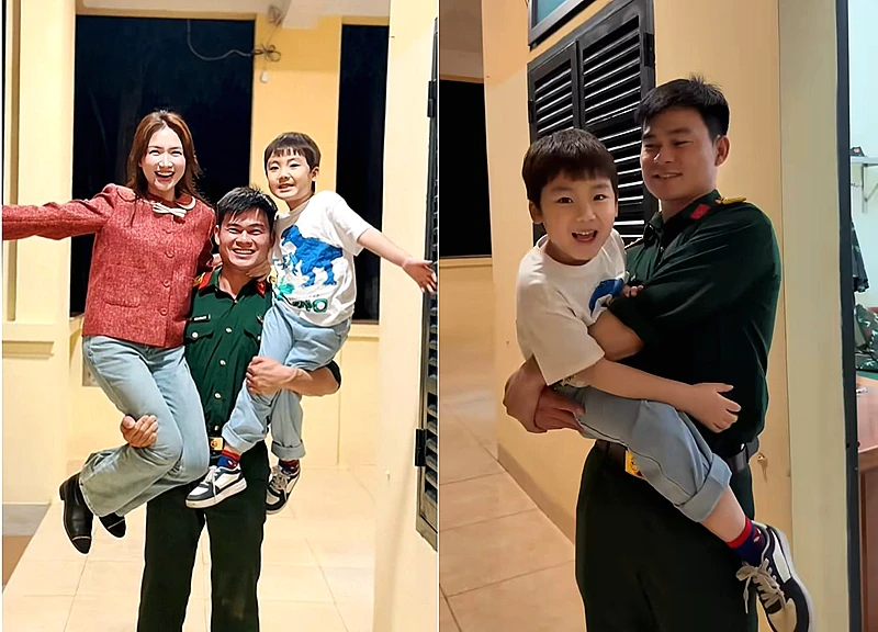 Hòa Minzy thổ lộ nỗi lòng trước khoảnh khắc chồng sắp cưới bế con trai