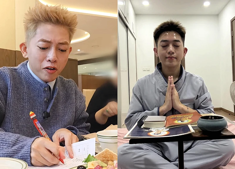 Hoang Anh Panda went to eat at a Korean restaurant and was fined for an unexpected reason.