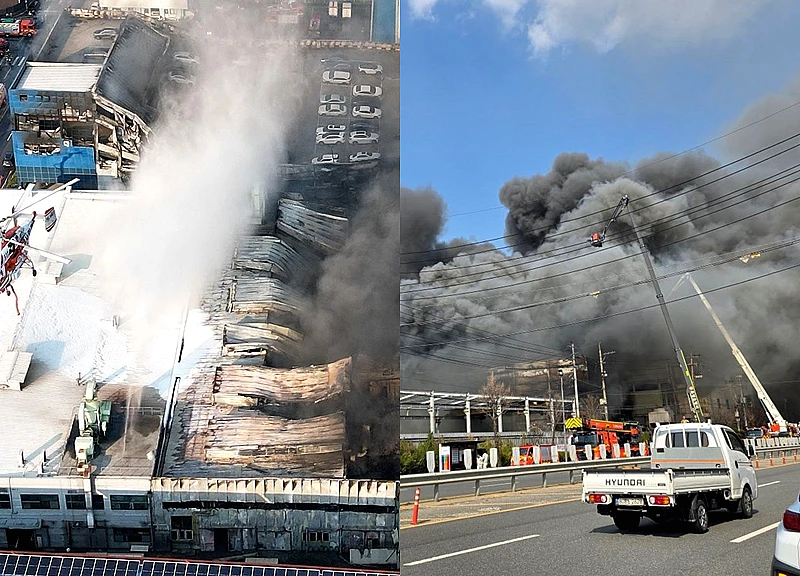 Ít nhất 10 người thiệt mạng và gần 60 người bị thương trong vụ cháy nhà máy phụ tùng ô tô