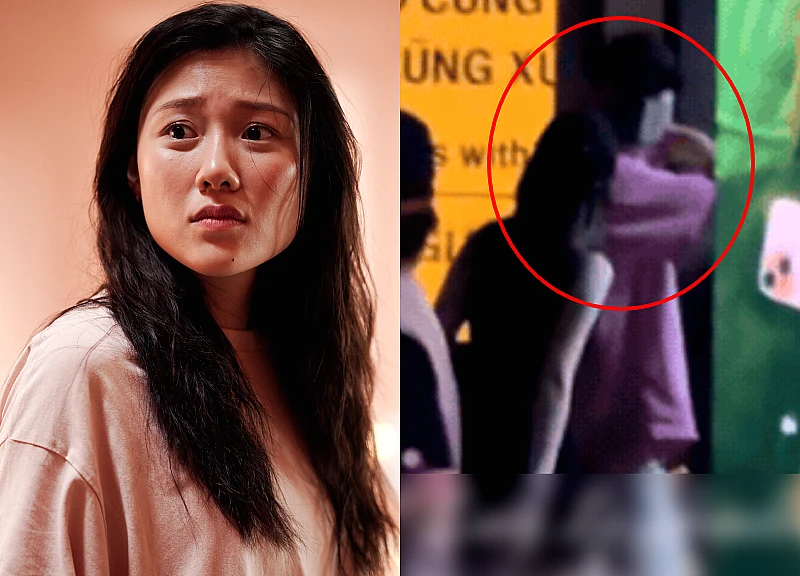 Tran Thanh's rumored girlfriend did something suspicious with a pretty girl in the middle of the night.