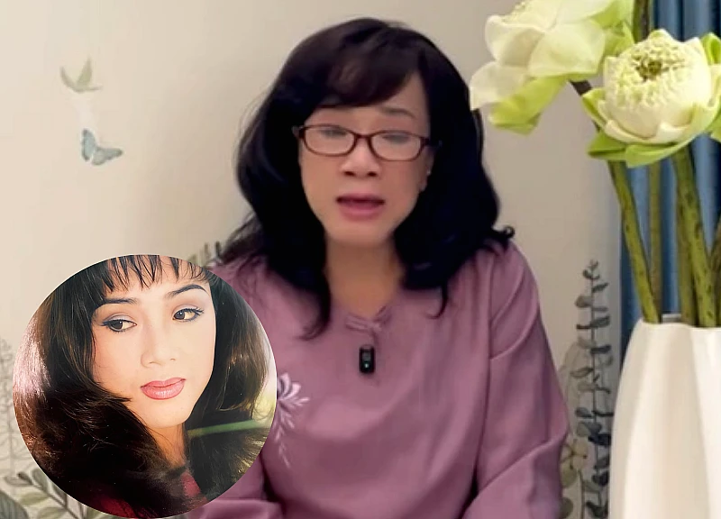 Meritorious Artist Phuong Hong Thuy did not go to the temple to light incense for her mother, tearfully confessing the shocking reason.