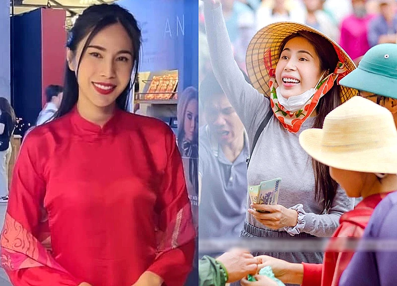 Thuy Tien is attracting attention six years after the controversy surrounding her 178 billion VND charity donation.