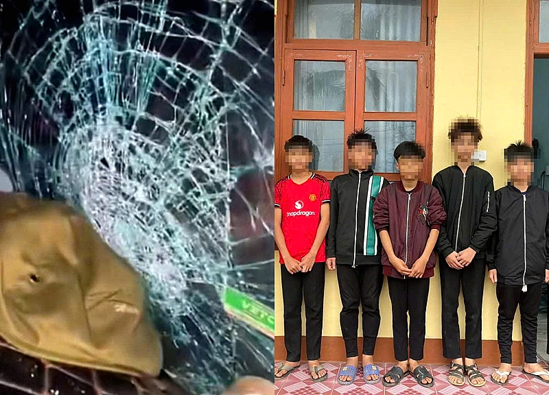 6 thiếu niên liên quan vụ ô tô liên tiếp bị vỡ kính khi chạy qua cao tốc