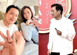Chí Trung báo tin 'Ngọc hoàng' Quốc Khánh trở lại, Mỹ Tâm - Mai Tài Phến tình tứ trên máy bay
