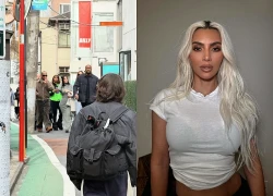 Kim Kardashian du lịch cùng tình trẻ Hamilton, dạo phố lộ loạt ảnh thân mật