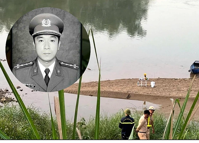 Heartbreaking circumstances of the family of the Captain who died on the Cai River: His elderly father is undergoing dialysis, and he has a newborn child.