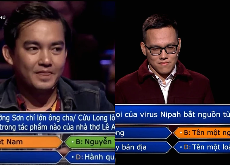 Ba người chơi đỉnh nhất Ai là triệu phú