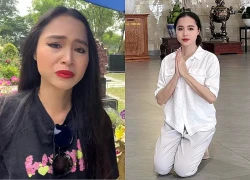 Bich Tram burst into tears, demanding to give up her artist title and accepting Vu Linh as her "foster father".