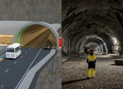 Hầm đường bộ sâu nhất thế giới lộ diện: Con số 392m khiến ai cũng phải giật mình