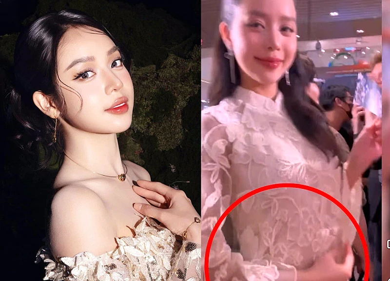 Gallery - Miss Thanh Thủy appeared unusually modest, revealing suspicious details. | Miss | Vietnamese stars - VGT TV