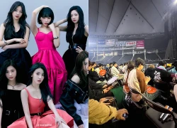 LE SSERAFIM, the most hated K-pop idol, held a concert that filled an almost empty stadium with 80,000 people.