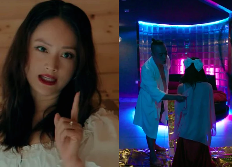 The movie "Countdown Clock" faces backlash for "sensitive" scenes during prime time.