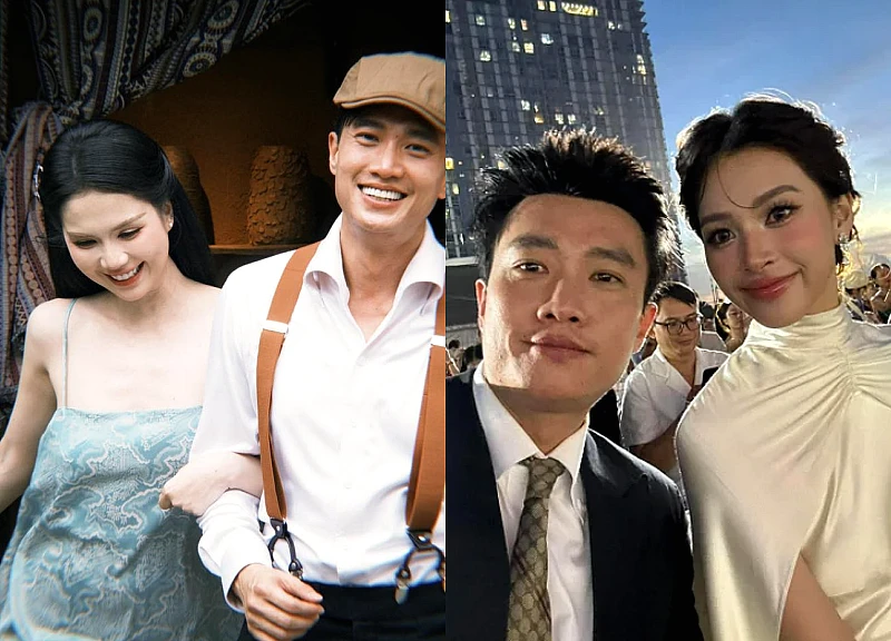 Tieu Vy and Ngoc Trinh: Showbiz sisters "fighting" over handsome Quoc Truong?