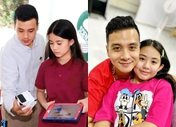 Thanh Hien's daughter - Gia Bao is her stepfather, studied at an international school with excellent achievements