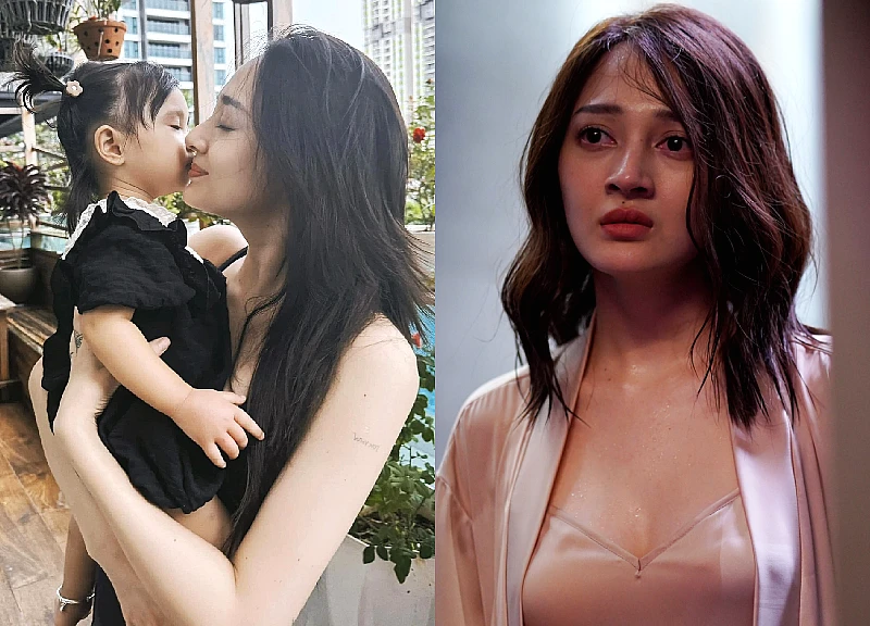 Bao Anh posted a heart letter to his 3-year-old daughter, implying 1 thing about her father's identity?