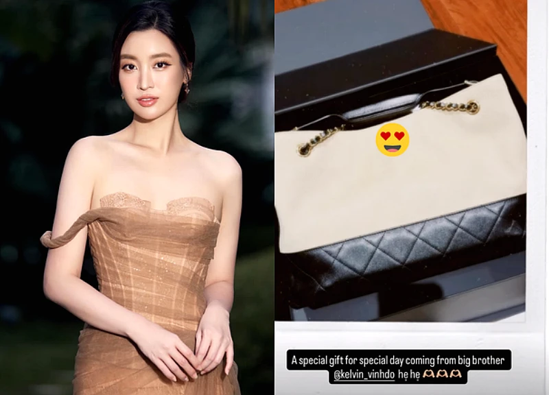 Đỗ Mỹ Linh được anh chồng tặng quà hơn 300 triệu, được khen nuôi con khéo