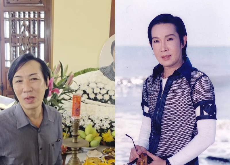 Lộ diện "bản sao" Vũ Linh giống khó tin, vượt gần 30km đến thắp hương NS