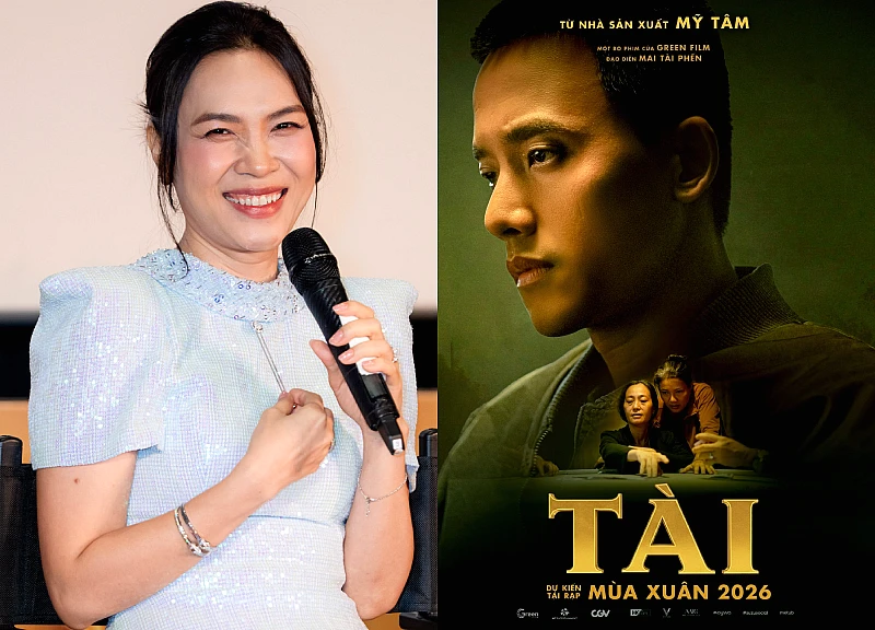 My Tam announces the happy news of the movie Tai on the occasion of the 1-month anniversary, fans congratulate