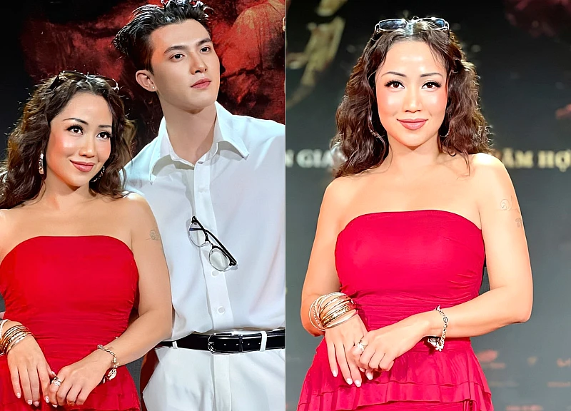 Oc Thanh Van returns to the screen, U50 diaper mother transforms "hot" with young men