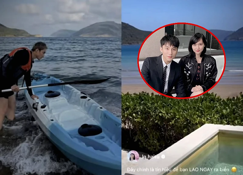 Son Tung and Hai Tu were "scrutinized" for resort hints at a 5-star resort, extreme details?