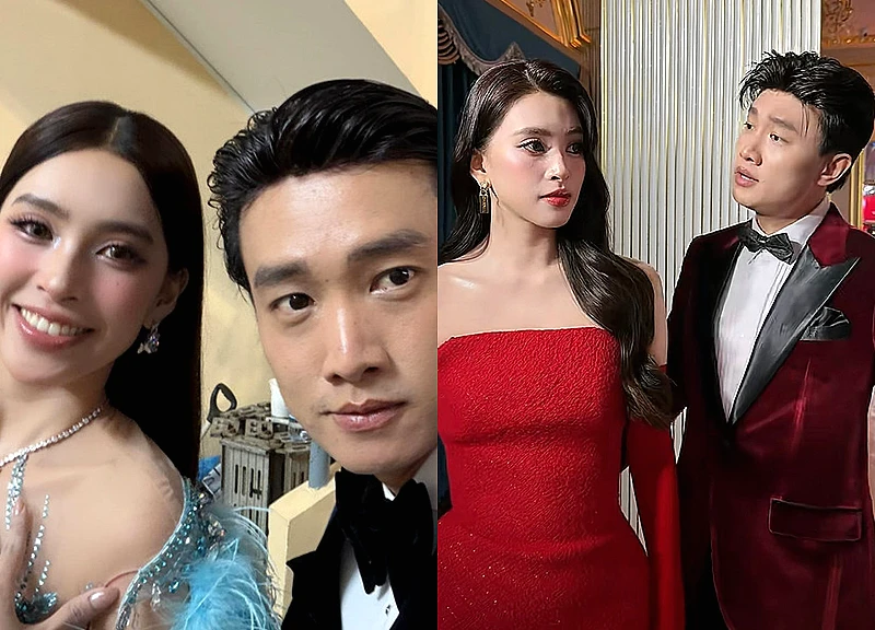 Quốc Trường tung khoảnh khắc thân thiết với Tiểu Vy, nàng hậu nhận xét ngay một câu