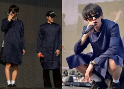 Chanyeol (EXO) vấp phải làn sóng tranh cãi, hành động mặc áo dài thiếu chuẩn mực