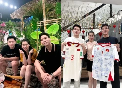 Đình Bắc hội ngộ Quế Ngọc Hải sau cú hat-trick lịch sử nhưng nhan sắc mặt mộc của Hoa khôi ĐH Vinh mới chiếm spotlight