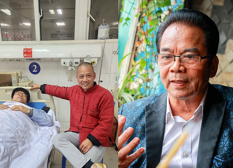 The 74-year-old male People's Artist was frustrated, clarifying the rumors of hospitalization due to being prohibited from marrying another wife?