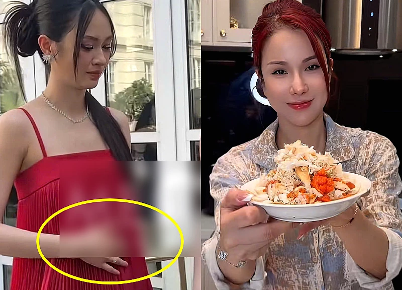 Vu Thuy Quynh is rumored to be pregnant with the young master's child, ex-wife is "scrutinized" for her attitude?