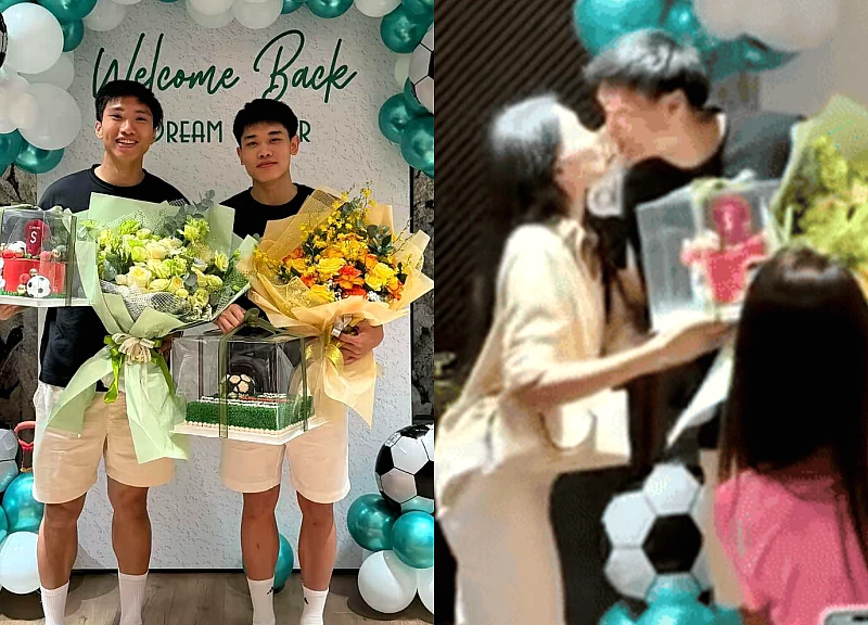 Đình Bắc thái độ sốc khi Văn Hậu hôn bà xã Doãn Hải My, CĐM cười nghiêng ngả