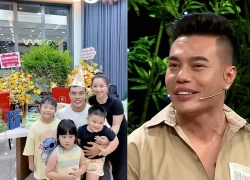 Duong Lam reported good news about Quynh Quynh, fans suspected that there was a new member about to come?