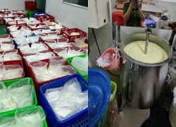 The truth of the fake mixing cream "factory": Original price 11,000 VND/jar, shocking retail price