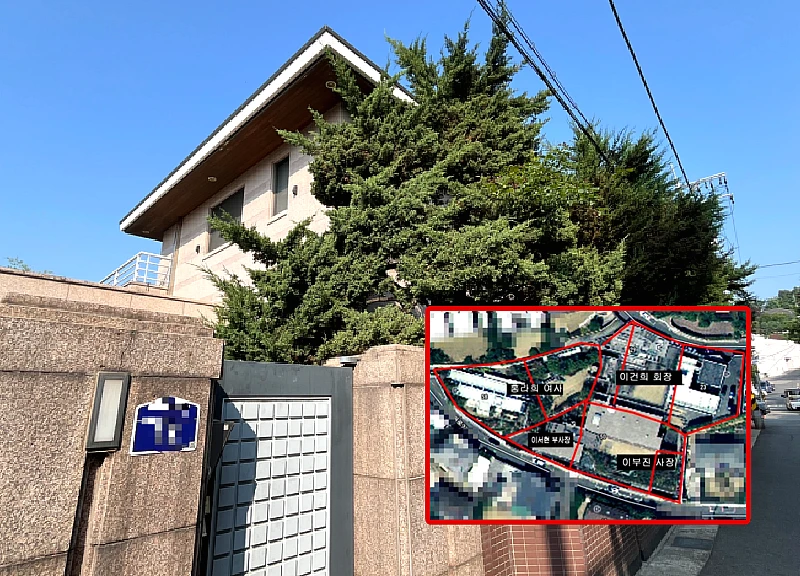 The mystery of the "dragon head" plot of land in Seoul: The Samsung family has lived there for many years without moving.