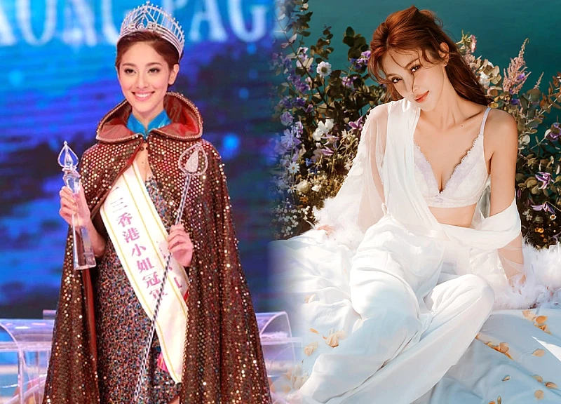 Cựu Hoa hậu Hong Kong là đối thủ Trang Pháp, giữ chân chồng tài tử 8 năm vì 1 điều?