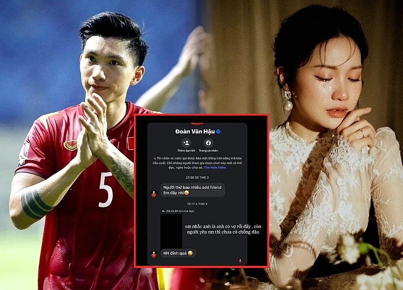 Đoàn Văn Hậu rò rỉ tin nhắn 'ghẹo gái' bị người yêu tung chứng cứ, Hải My căng?