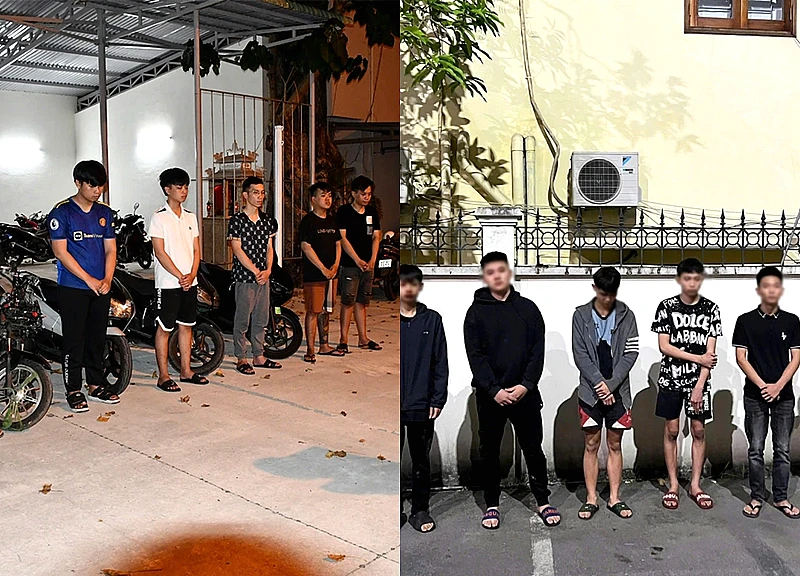 Nhóm thanh niên vô cớ gây sự, hành hung, cướp xe máy người đi đường