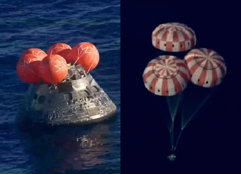 The Orion spacecraft returned safely to Earth, marking a new milestone: 10 days orbiting the Moon.