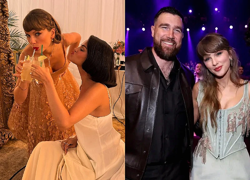 Taylor Swift sets a date for her super wedding on a special day, and guests sign a special form.