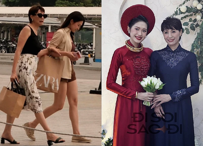 Doan Hai My appears with her mother amidst the controversy; bystanders reveal the truth.