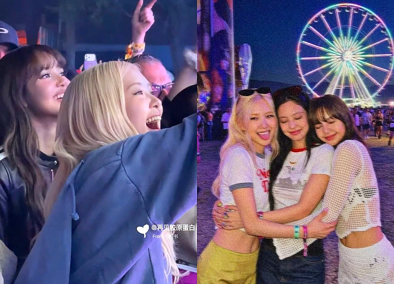 Rosé and Lisa enthusiastically cheered for Big Bang, while Jennie caused a stir by avoiding G-Dragon?