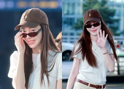 Jessica (SNSD) đổ bộ Tân Sơn Nhất, check-in nón lá gây sốt fan Việt