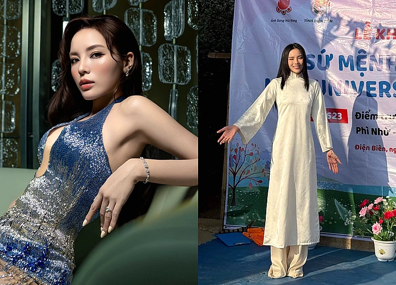 Kỳ Duyên đáp trả khi bị chất vấn chừng nào xây xong 10 trường học