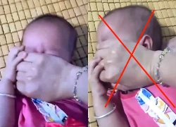 Xác minh clip bé gái giãy giụa do bị người phụ nữ bóp chặt mũi, miệng