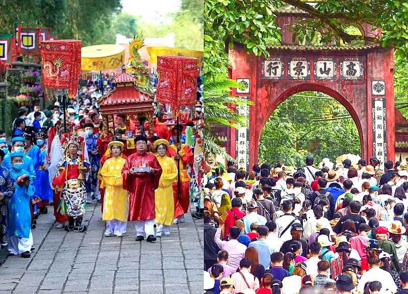 New regulations at the Hung Temple Festival: People need to pay special attention when participating.