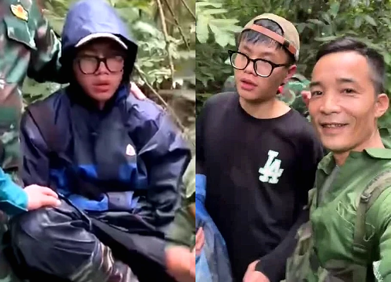 Netizens get goosebumps listening to the story of a male student who got lost for 37 hours in the Tam Dao forest.