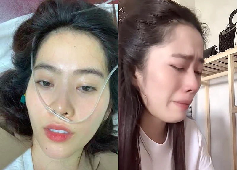 Nam Em's livestream was erratic; she cried and shared that it would be her last time speaking with her audience.