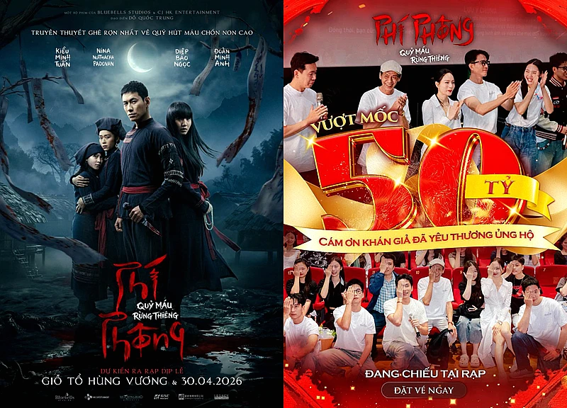 Phim kinh dị của Lan Phương vượt mốc 50 tỷ đồng chỉ sau 3 ngày