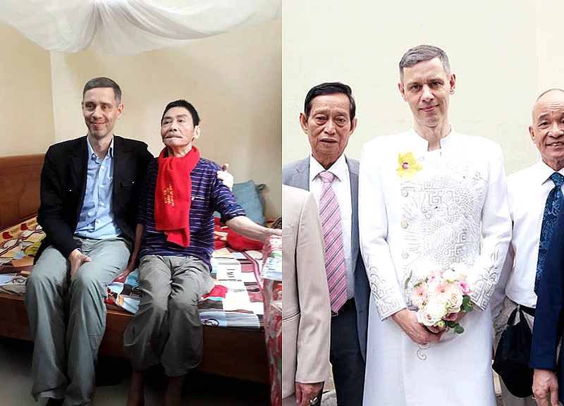 Đến Việt Nam giúp mẹ tìm lại học trò cũ, chàng trai Đức cưới được vợ như ý