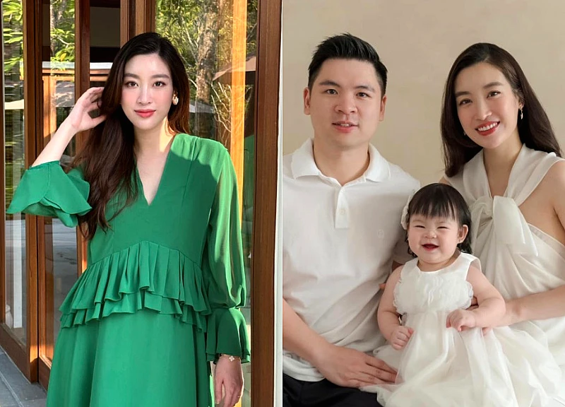 Do My Linh avoids the cameras at her mother-in-law's party, revealing hints of a second pregnancy?