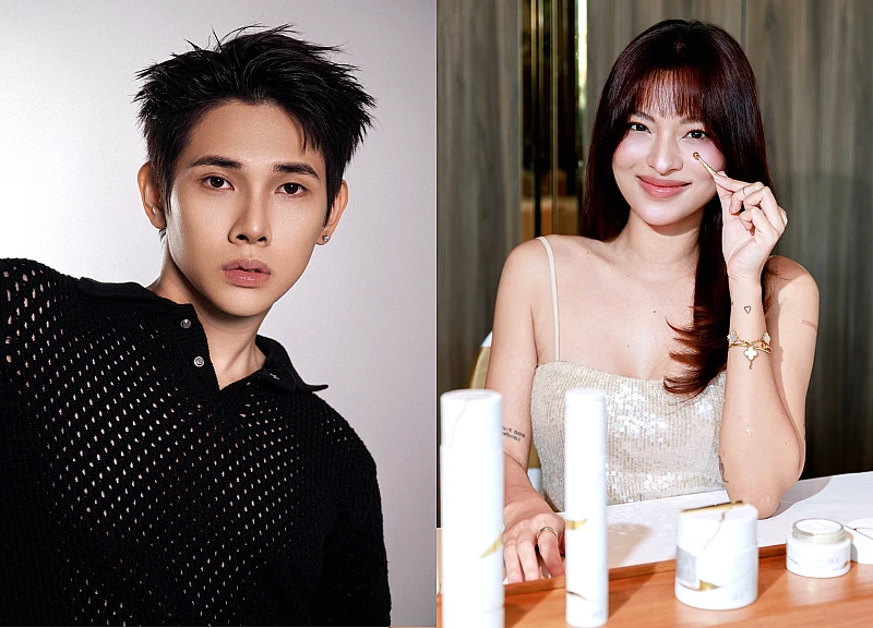 Quỳnh Lý and Tú Hảo are openly inseparable, sparking speculation of a real-life romance.